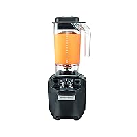 Vista 11 de Hamilton Beach Commercial HBH455 Tango High-Performance Blender, 2.4 Horsepower, 48 Ounce Capacity, Adjustable Timer, BPA-Free Stackable