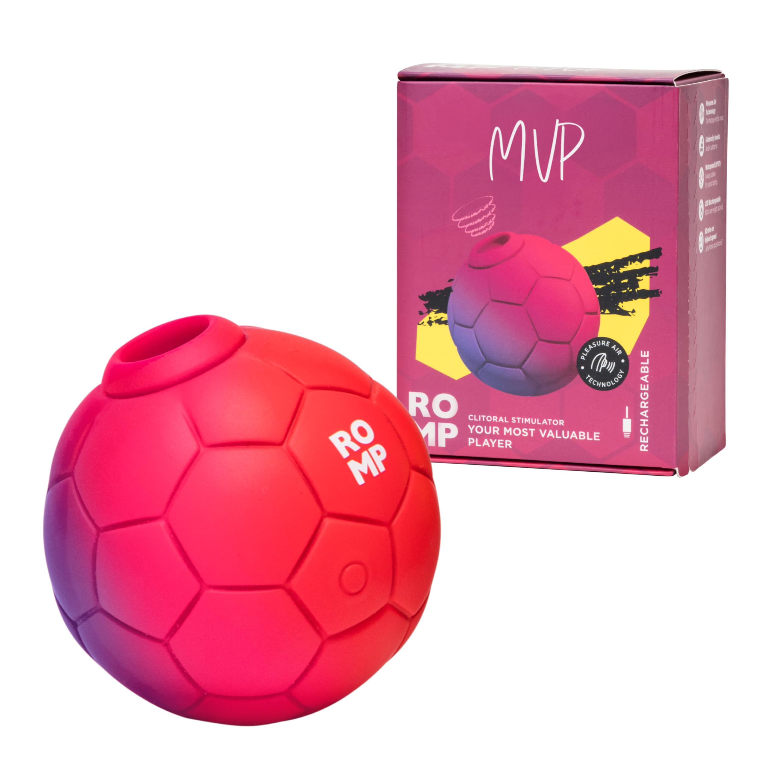 ROMP Football Sex Toy | Clitoral Suction Adult Toys for Women | Clitoral Vibration Rechargeable Clit Stimulator | Sucking Personal Massager | Waterproof Discreet Vibrating Tool for Couples : Amazon.co.uk: Health & Personal Care ROMP Football Sex Toy | Clitoral Suction Adult Toys for Women | Clitoral Vibration Rechargeable Clit Stimulator | Sucking Personal Massager | Waterproof Discreet Vibrating Tool for Couples : Amazon.co.uk: Health & Personal Care