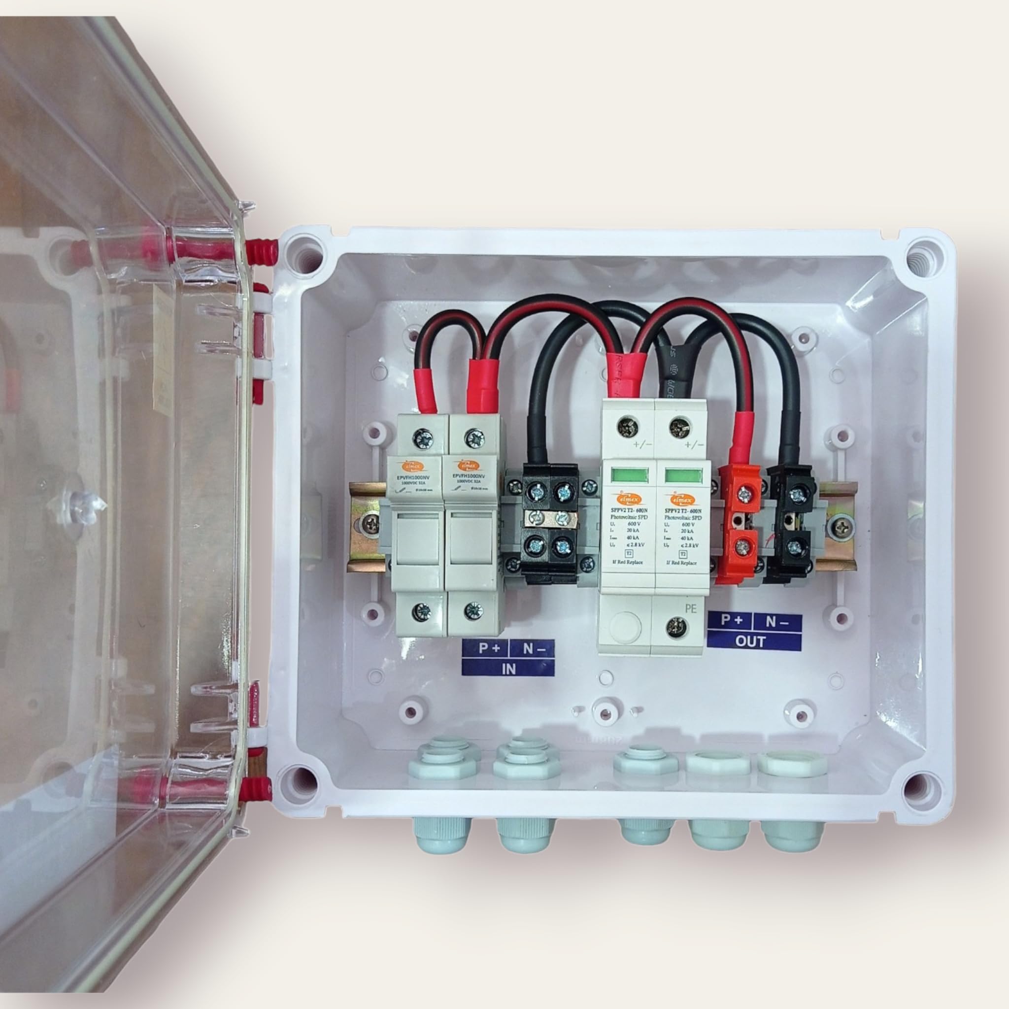 Kenbrook Solar AJB DCDB 2 in 1 out 600V Inbuilt 2 x 20A Fuses, 600V SPD (2 Series/String x up to 12 Panels Max.) (B0BQYNXPGV) Amazon Price History, Amazon Price Tracker