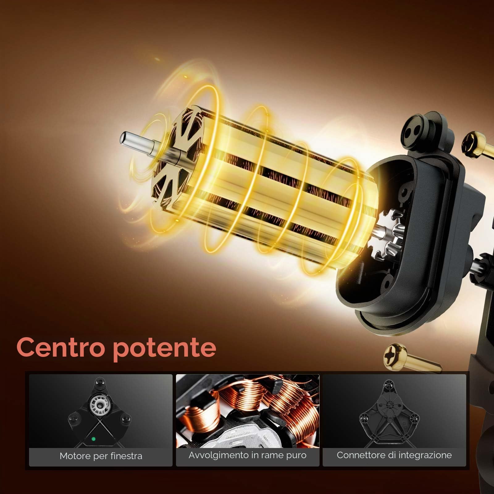 Frankberg Alzacristallo elettrico posteriore sinistro 5G4839461C
