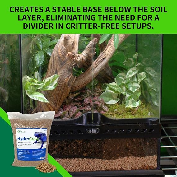 طبقة الصرف الحيوي المتأنق HydroGrow لأحواض السمك الحيوية الاستوائية