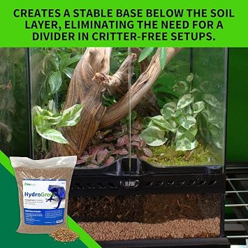 طبقة الصرف الحيوي المتأنق HydroGrow لأحواض السمك الحيوية الاستوائية