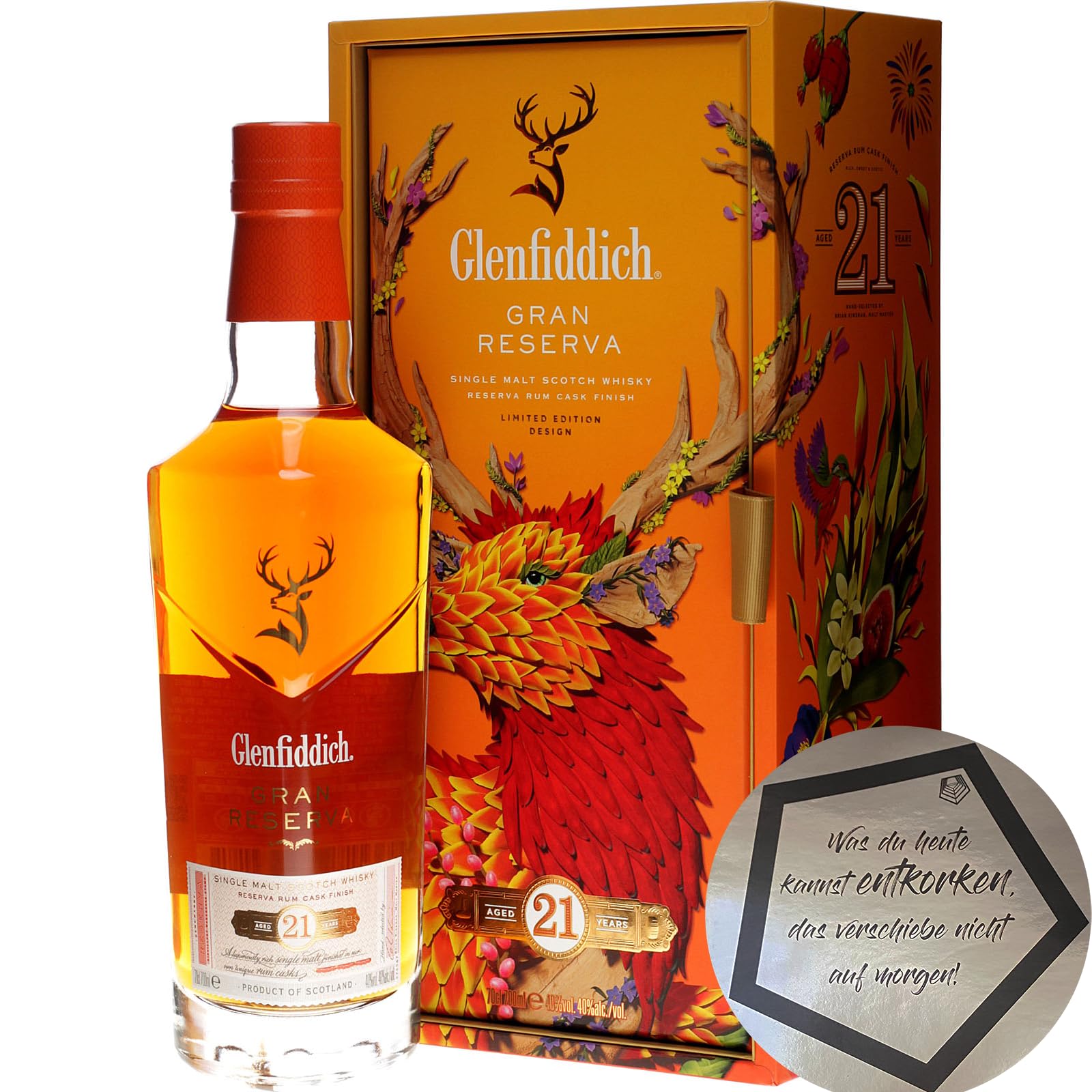 Glenfiddich - Gran Reserva - Chinese New Year 2021-21 year old Whisky