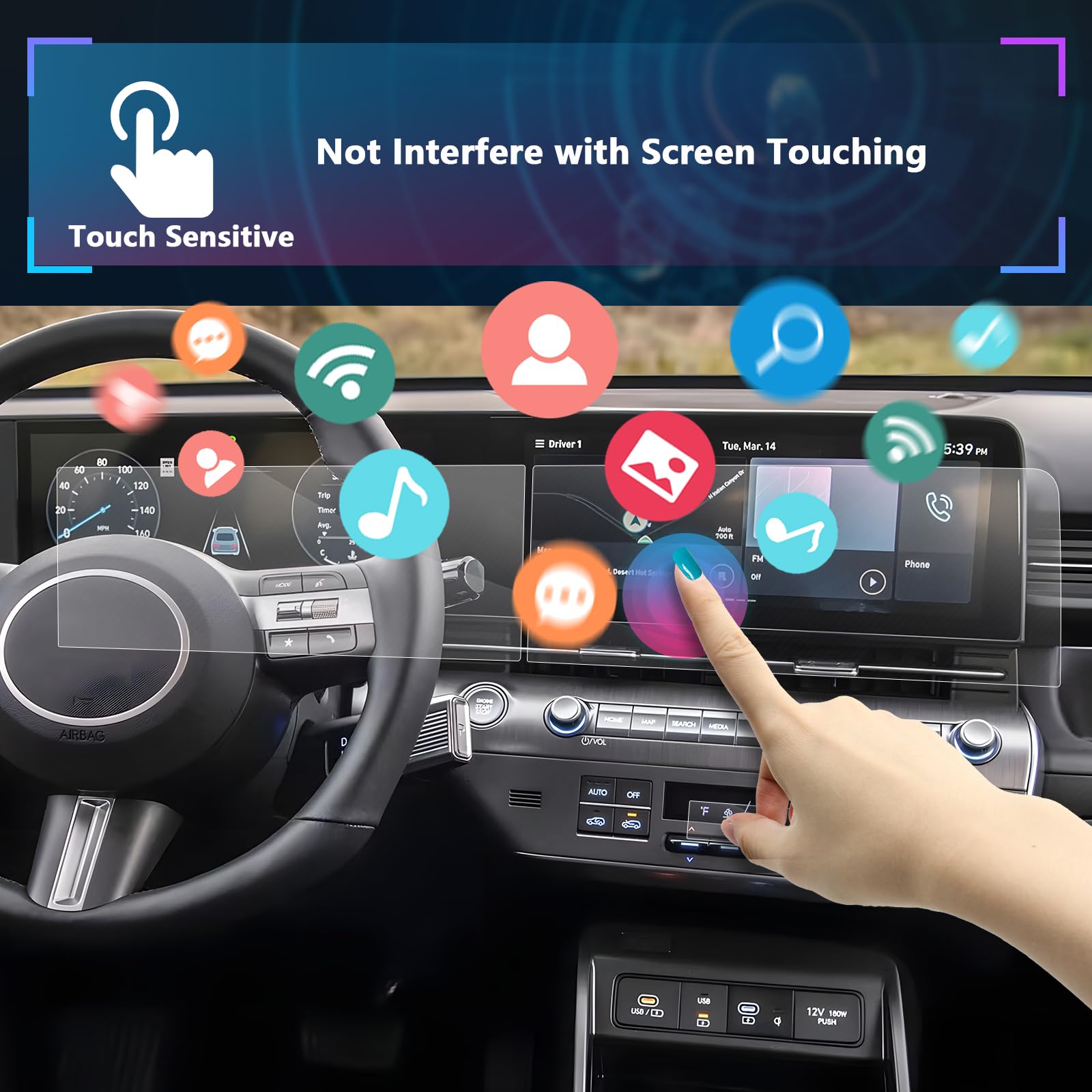 LOPBVXCY Schaltwippen Verlängerung Für Hyundai Kona 2024-2025 - Aluminium Paddles