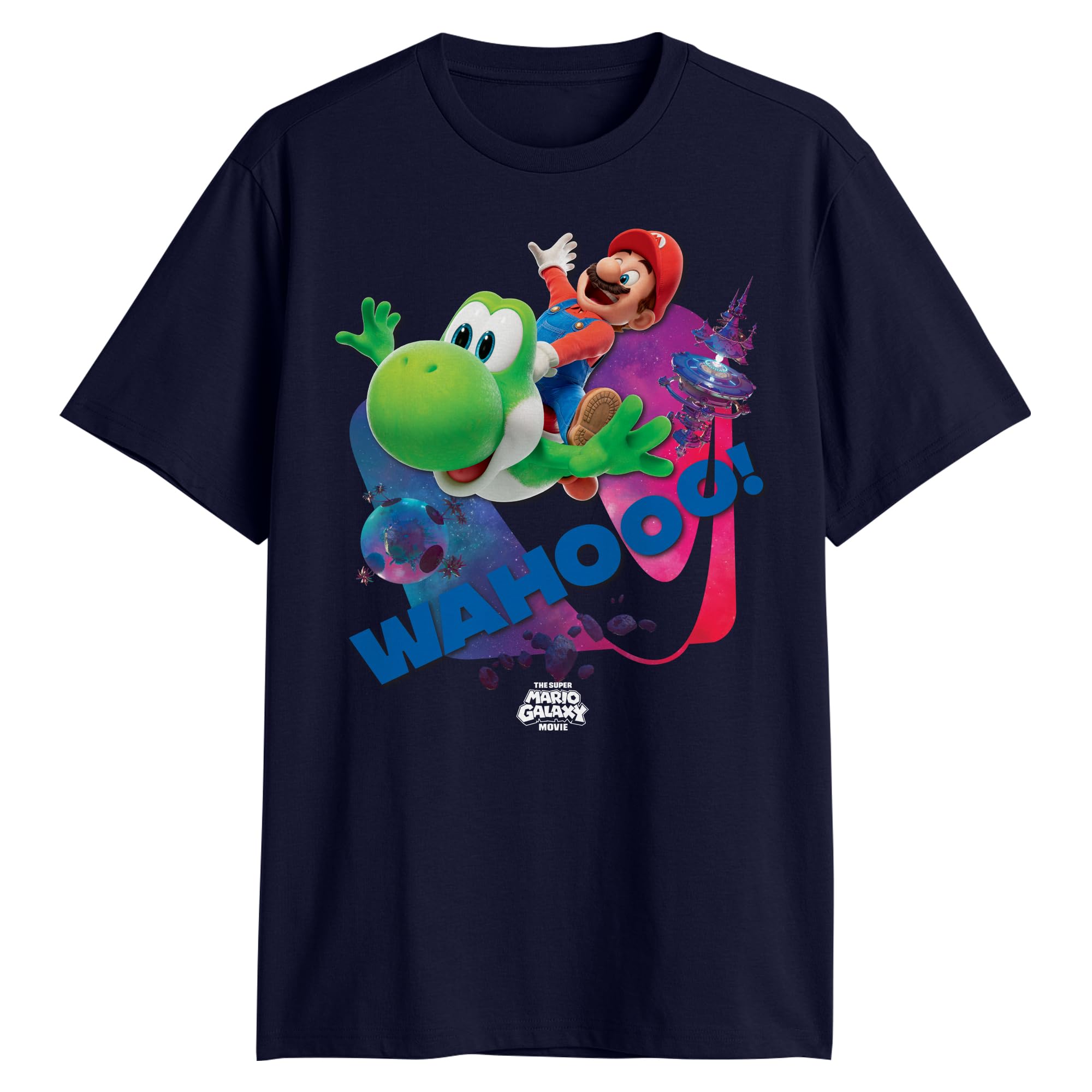 Amazon.co.jp: 任天堂 スーパーマリオ ギャラクシー ムービー Tシャツ 