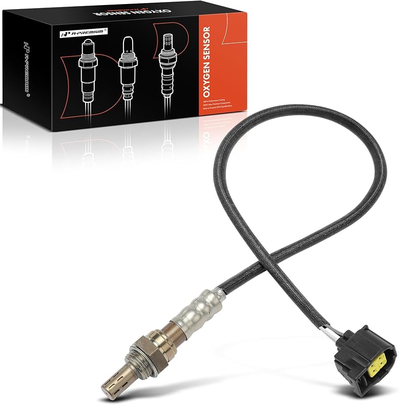 Sensor de oxigênio O2 A-Premium roscado e aquecido para Jeep, Dodge, Chrysler e Ram – 1 unidade