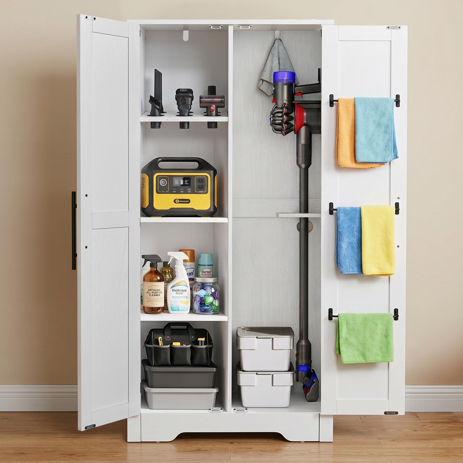 Amazon.com: NORTHSKY Wooden Storage Cabinet, 55