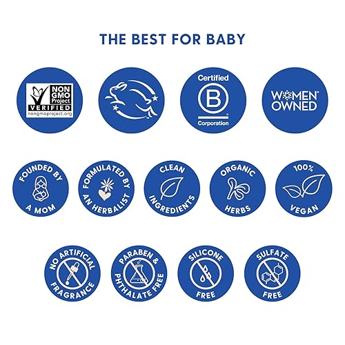 Miniatura 9 de Motherlove Birth & Baby Oil (2 onzas) Aceite suave con infusión de lavanda para masaje perineal, parto y bebé, sin OMG, hierbas orgánicas