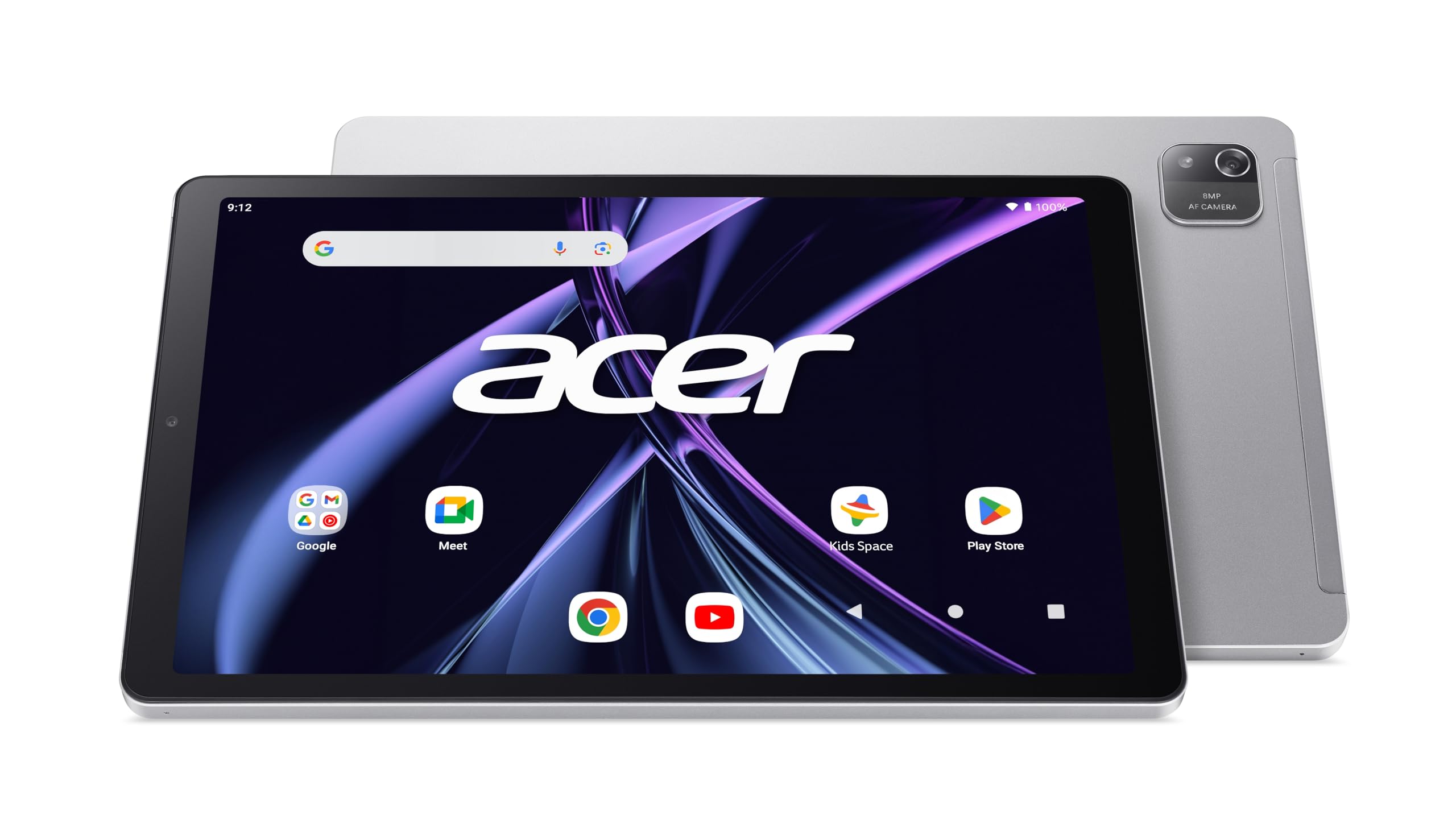 Tablette Acer Iconia Tab 10.1'' HD - 4Go RAM, 128Go SSD, Android 14