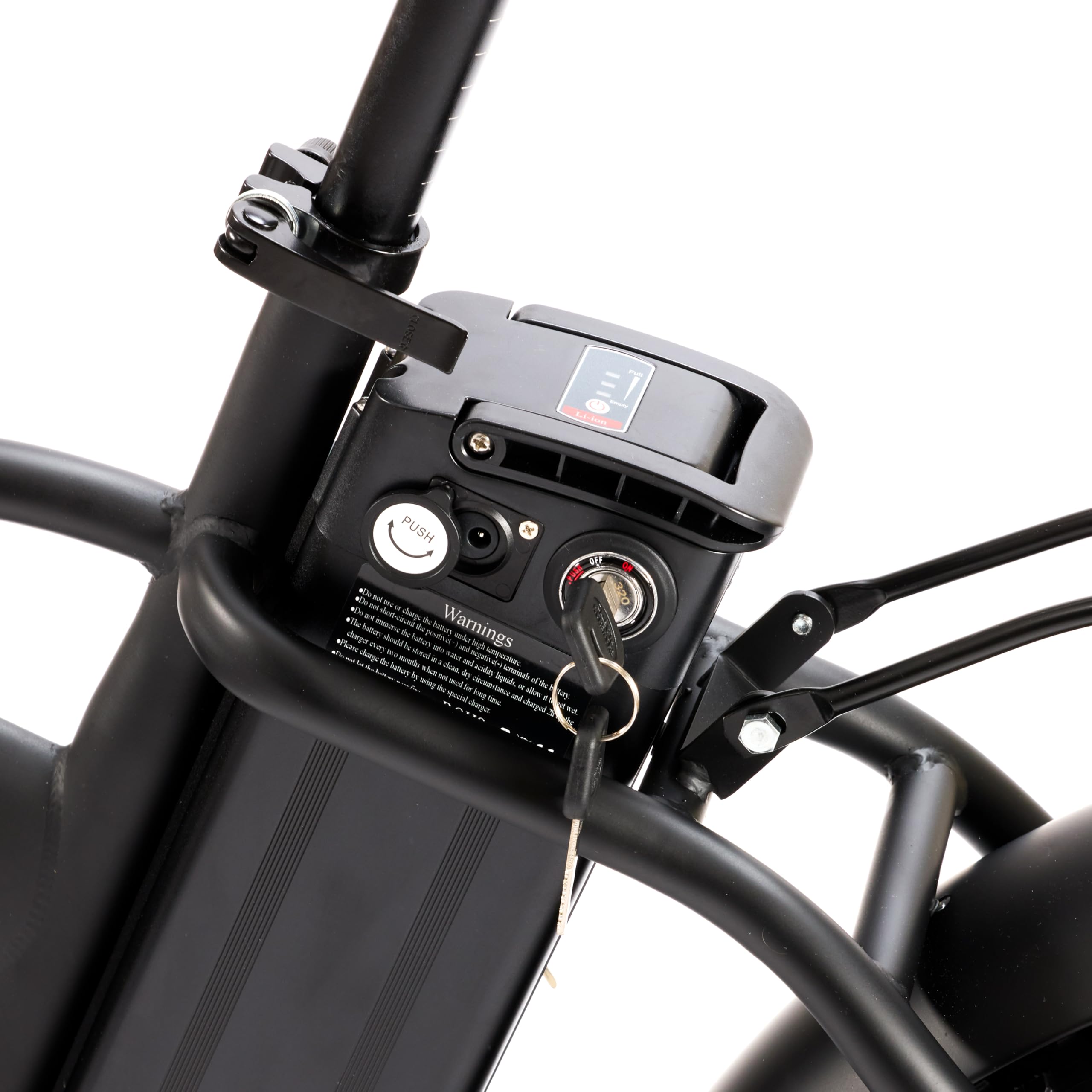 Nilox, Ebike X5 Pro, Bici Elettrica, Fino a 60 km di Autonomia, Fino a 25 Km/h, Motore da 36 V/250 W e Batteria Removibile 36 V-10 Ah, Gomme FAT 20" x 4", Cambio a 6 Velocità