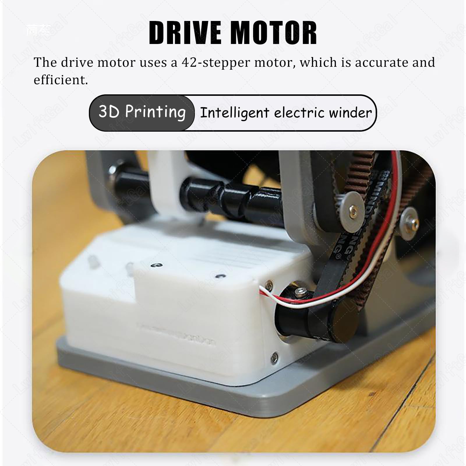 Rebobinador de filamento 3D, máquina eléctrica de rebobinado automático para bobinas de 1 kg, bobinador de bobina universal, bobinador de hilo de soldadura de alambre