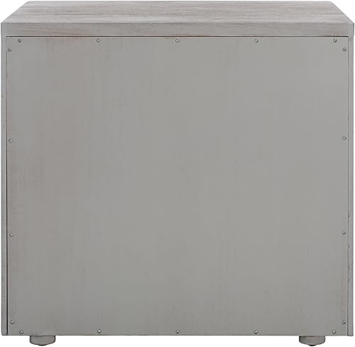 Miniatura 5 de SAFAVIEH Couture Home Collection - Mesita de noche de madera con 3 cajones (totalmente montada)