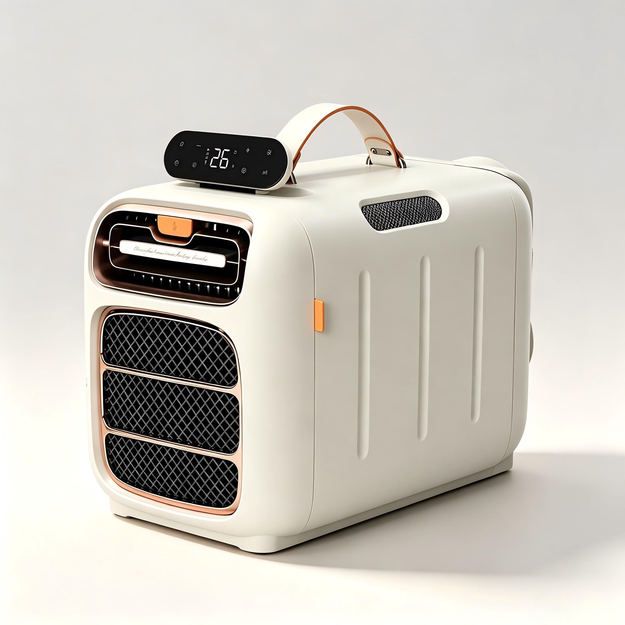 HEIHEIZI Portable Air Conditioner 4800 BTU 420W 40dB Quiet CE