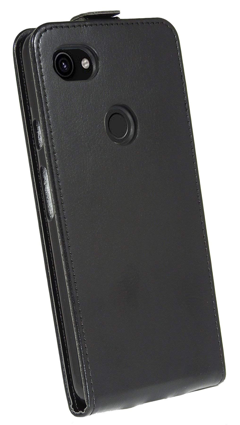 Cofi1453® Custodia A Libro Per Google Pixel 4 Con Apertura Verticale – Protezione 360° In Similpelle Nera Con Chiusura Magnetica - 2