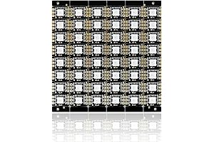 48-Piece Neopixel LED Light Matrix Strip