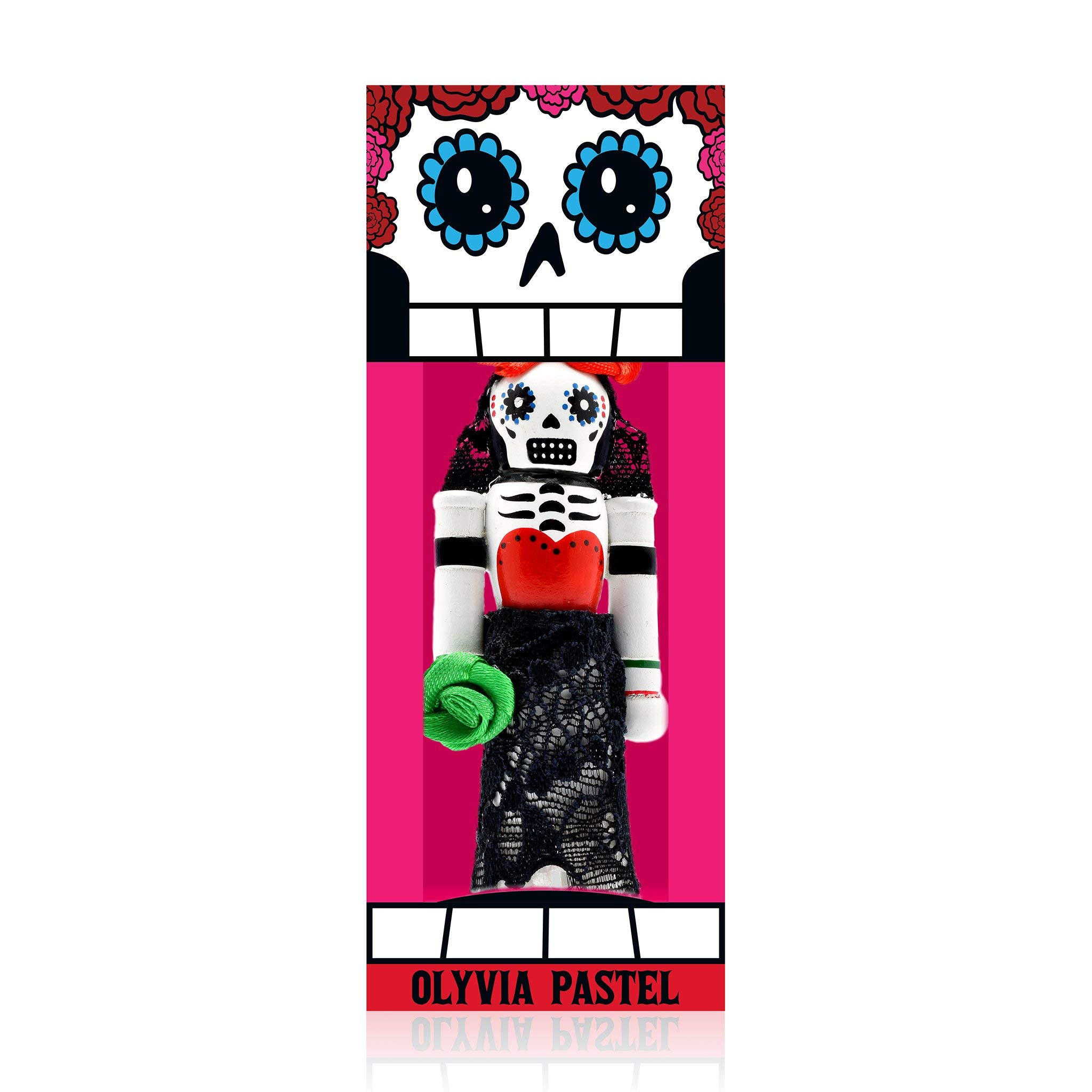 Olyvia Pastel Zombie Christmas Nutcracker Ornament Celebrating Diversity