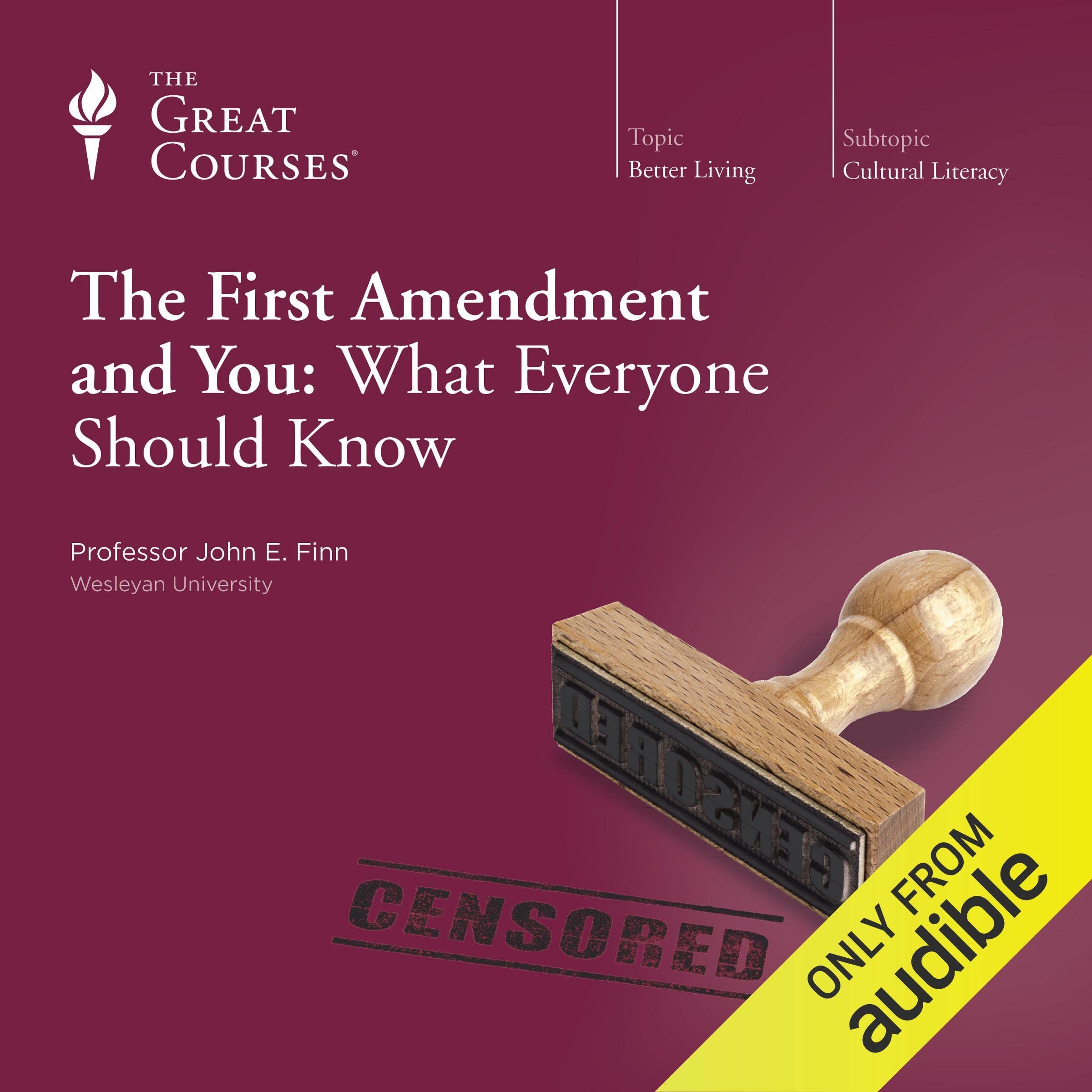 Cover art for The First Amendment and You: What Everyone Should Know
