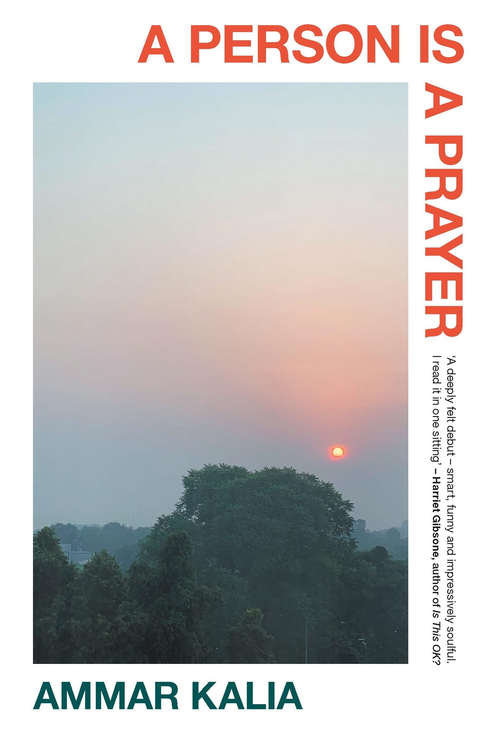 A Person is a Prayer: An intensely moving, lyri. Kalia**