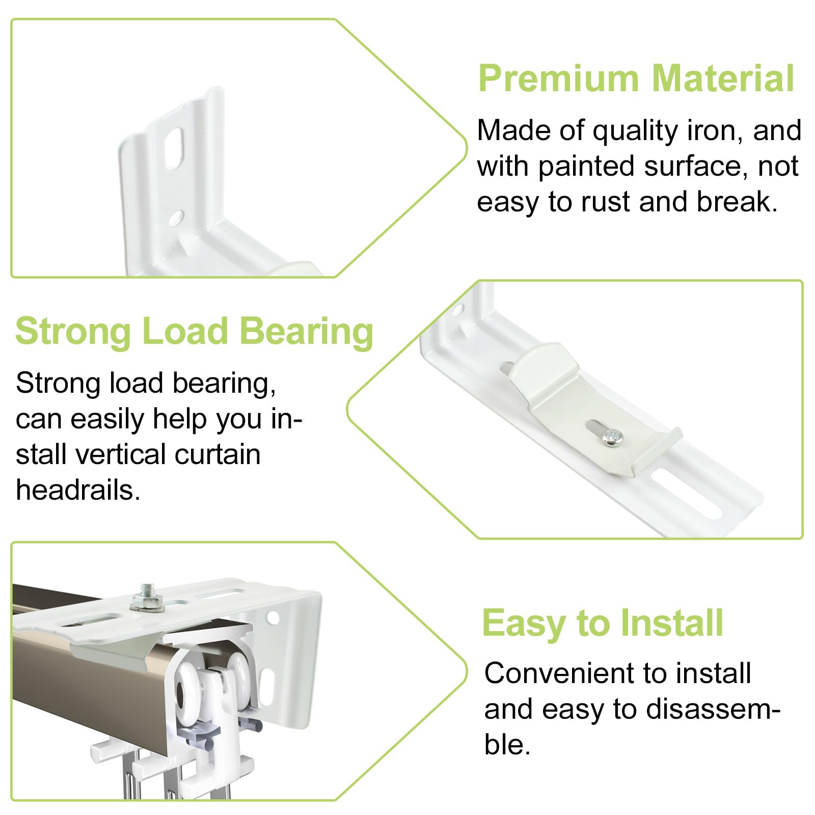 UFURMATE Vertical Blind Bracket - Image 4
