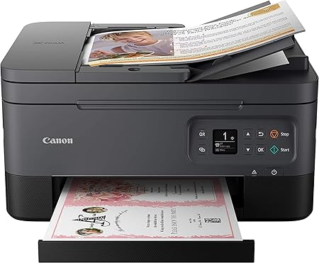 Canon Pixma TR7020a Wireless All-in-One Black : Amazon.ca: Office Products