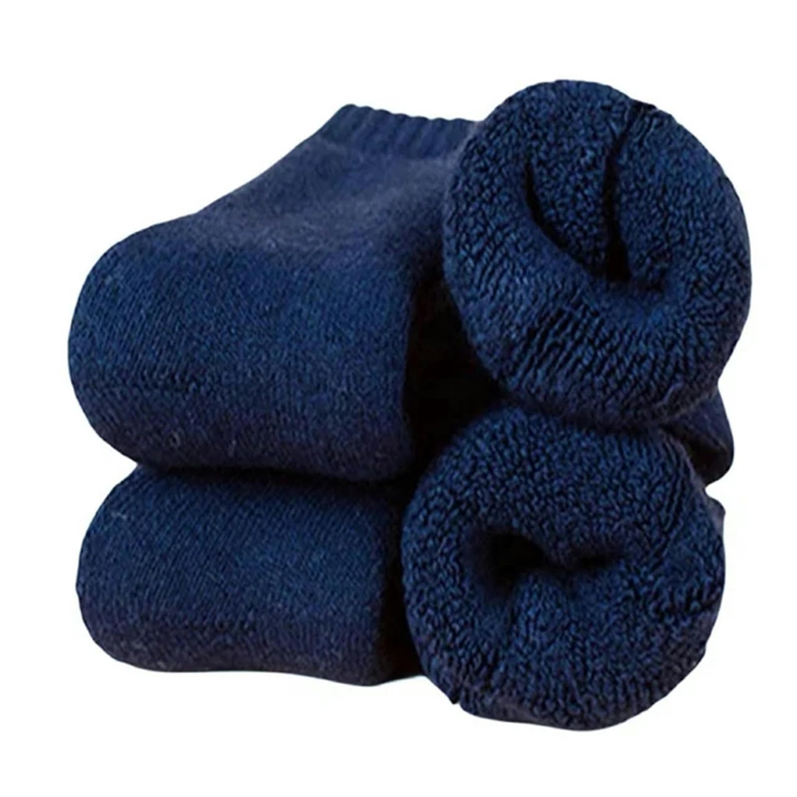 Calcetines Hombre Hombres Womensocks Parejas Color Sólido Gran Tamaño Heavy Invierno Engrosado Terry Socks