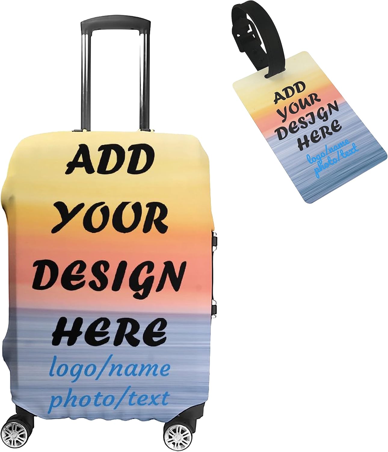 Custom Luggage Cover For Suitcase Personalized Luggage