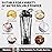 FANS-ONE Electric Shaker Bottle, 24oz Lockable Blender Cup Electric Protein Shaker Bottles, Tritan USB C Rechargeable Mixer, Portable Shaker Cups for Protein Shakes for Men Women, Black and Orange