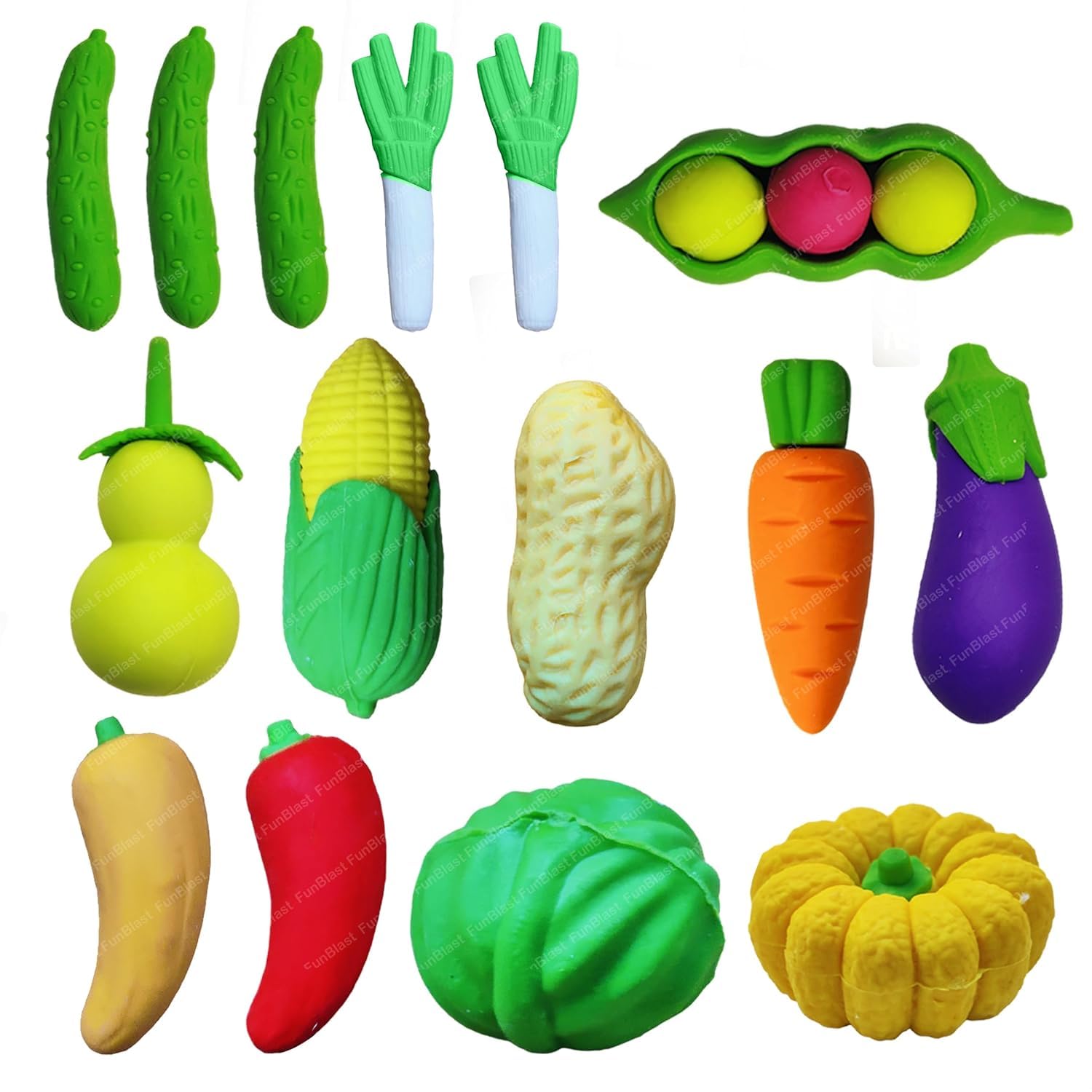 Hidak 4 Pcs - Pack of 1 Fruit Vegetable Erasers for Kids Designer Fancy Eraser for Kids Girls Boys Best Return Gift Set for Kids Girls Pencil Eraser School Eraser for Kids (Multi Color & MultiShape) (B0CYM19VZW) Amazon Price History, Amazon Price Tracker