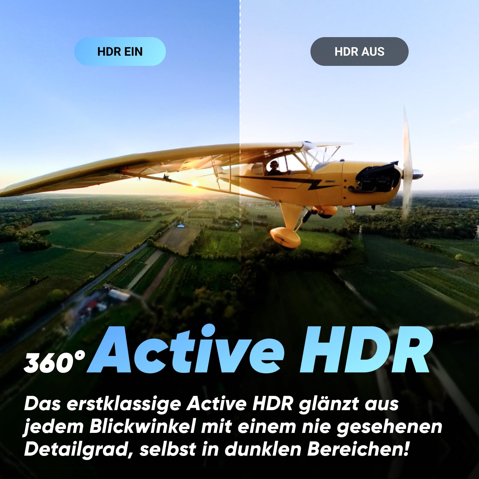 Insta360 X3 Starter-Bundle - wasserdichte 360° Action Kamera mit 1,27 cm (1/2 Zoll)-Sensor, 5,7 K 360°, 72 MP 360° Fotos, Stabilisierung, 5,8 cm (2,29 Zoll)-Touchscreen, Vibrationserkennung
