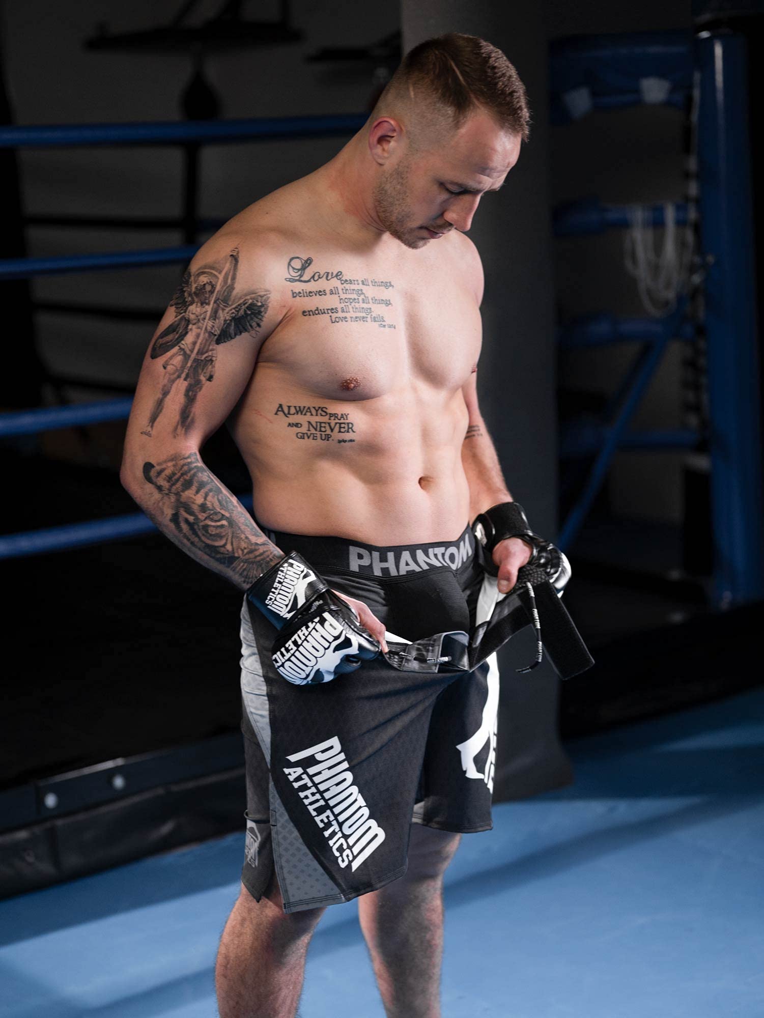 Phantom - Defensa de artes marciales para hombre | Boxeo, MMA, Muay Thai