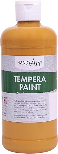 Vista 13 de Handy Art Pintura al temple de 16 onzas, oro metálico, 231-162 Negro