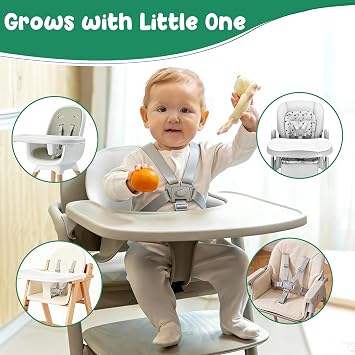 High Chair Straps Replacement Compatible for gracos Highchairs and Most 5 Point High Chairs (1 pcs)