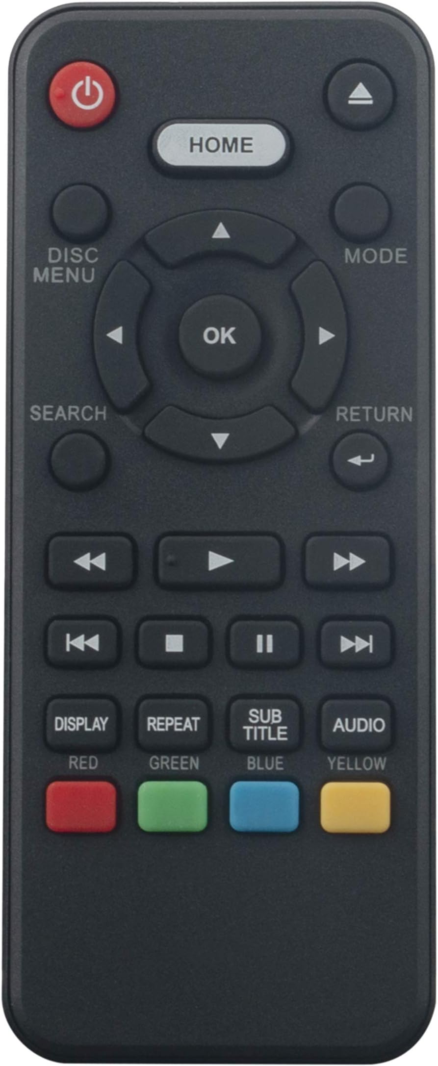 VINABTY NC092UL Replaced Remote Commander Compatible with Sanyo Blu-ray Disc Player FWBP506FF FWBP507FF FWBP505F FWBP505FK FWBP505FN FWBP505FP FWBP505FQ