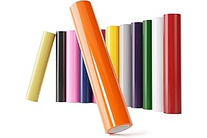 HTV Heat Transfer Vinyl Rolls - Express Yourself with Vibrant Designs