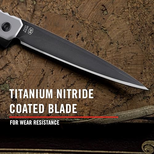 Miniatura 4 de COAST Founders Collection LX534 ORIGIN cuchillo plegable EDC para caballero hoja de punto caído pestaña abatible bloqueo de marco clip de bolsillo