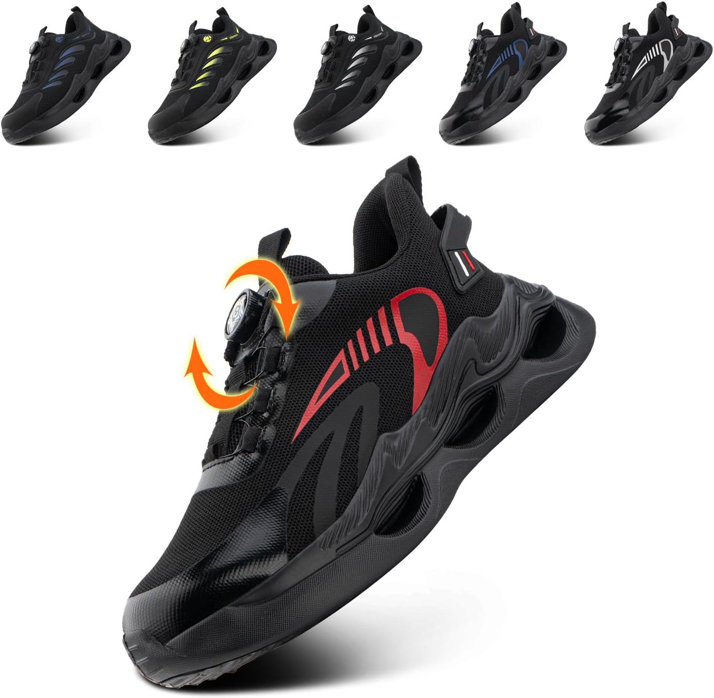 Chaussures De Sécurité Homme Femme Loiston - Coque Acier, Semelle Anti-perforation Kevlar - Taille 37 à 47