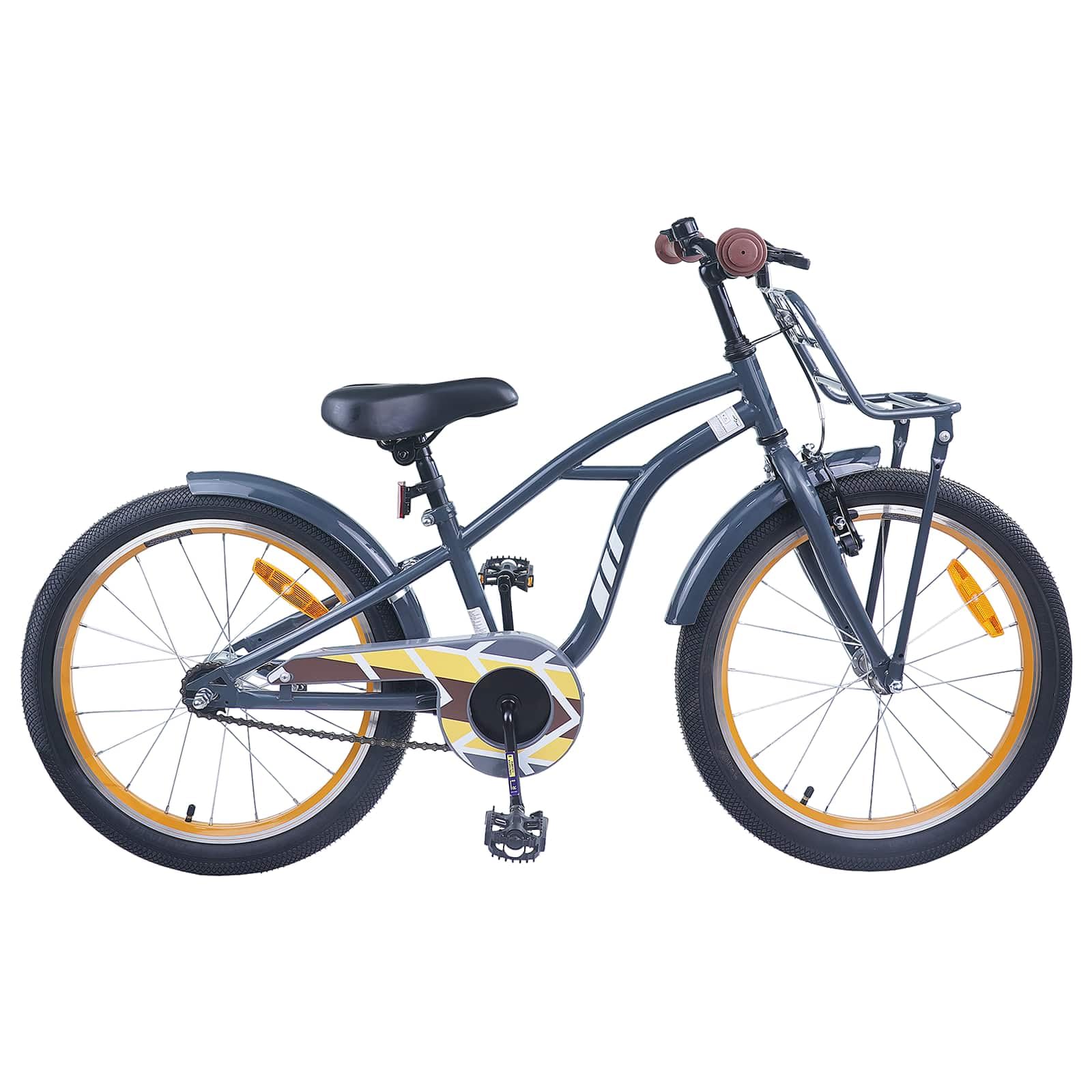 vidaXL Kinderfahrrad Stahl Fahrrad Junior Jugend Radfahrer für Mini Pedal