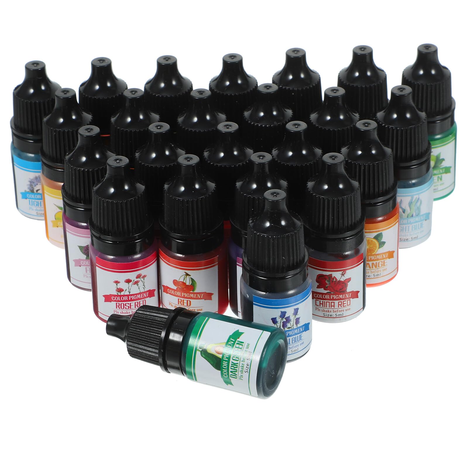 1 Box Color Liquid Candle Colorants for DIY Scented Candles and Soap Making Each Bright Pigment Paste for Wax Epoxy Resin and Silicone Molds Easy Blend Craft Dye for Custom Colors