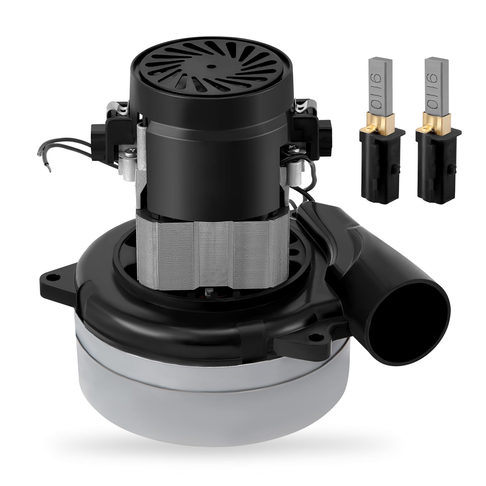 Photo 1 of 116472-13 116472-00 Vacuum Motor Replacement, 120V 2-Stage Electric Vacuums Pump Blower Motor Compatible with Ametek Lamb or Central Vacuums, Boat Lifts, Industrial Cleaning, Bathing Systems