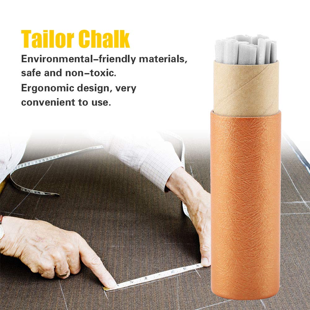 Gesso Da Sarto Professionale | Set Con 20 Ricariche E 2 Penne, Per Marcatura Precisione, Design Ergonomico - Foto 12