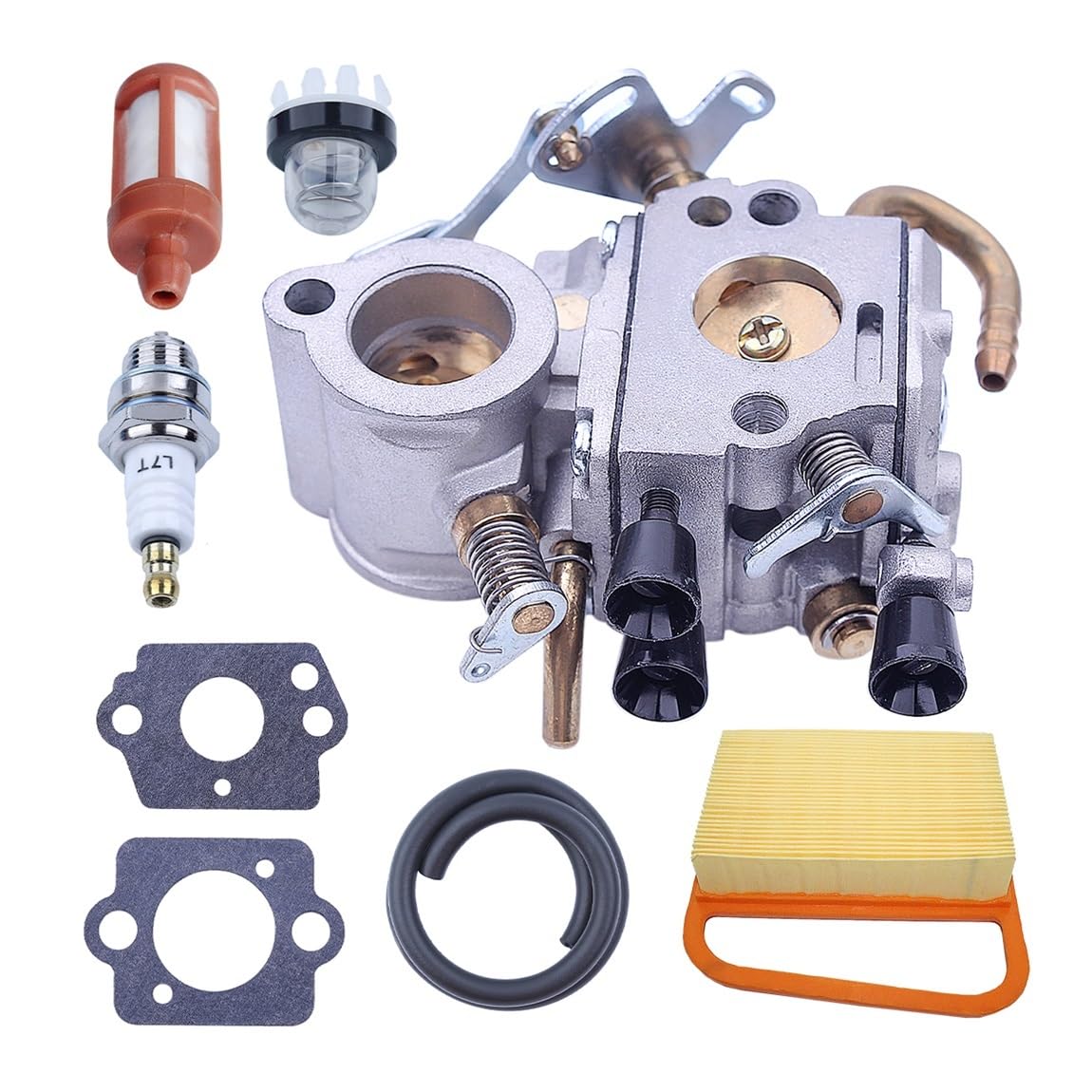 Kit de Puesta a Punto de carburador Compatible con Sierras de Corte STIH TS410 TS420 y carburador ZAM C1Q-S118. Repuestos for Motosierra.
