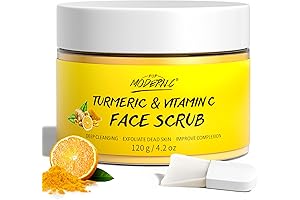 Vitamin C and Turmeric Face Scrub Cream Tumeric lip Srub