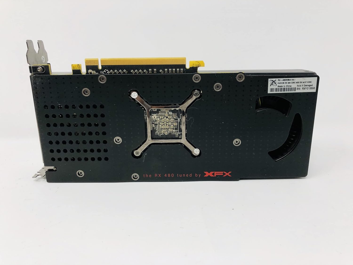 XFX Radeon RX 480, 8GB GDDR5, Reference Graphics Card, PCI-Express