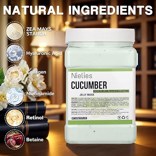 Miniatura 30 de Mascarilla de gelatina, cuidado facial de la piel, máscara facial para tratamientos faciales profesionales, mascarilla facial para hidratación