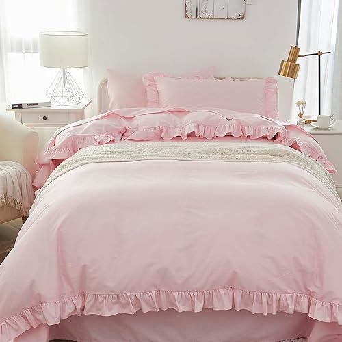 Miniatura 7 de Brandream Juego de funda de edredón para niños, tamaño individualindividual XL, 100% algodón orgánico, 2 piezas, juego de funda de edredón para