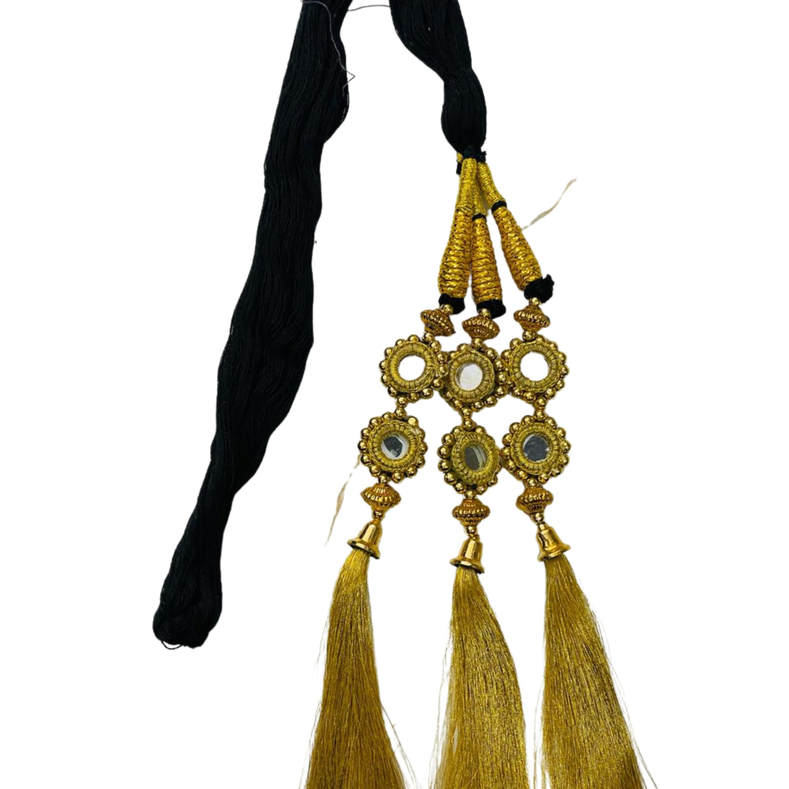 Sarpa Punjabi Paranda Parandi Choti Braid/Tassles Hair Accessories for Girls and Women | Design Paranda Parandi Braid Tassles Hair Accessory | Traditional Hair Accessory