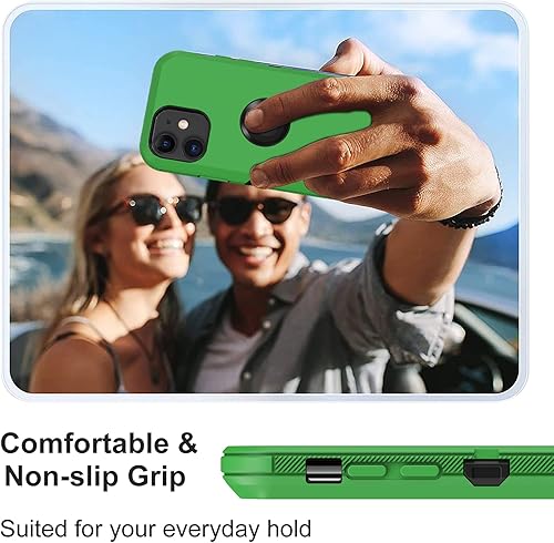 Miniatura 7 de Funda para iPhone 11, con protector de pantalla integrado, protección resistente contra caídas, cuerpo completo, a prueba de golpes, a prueba de