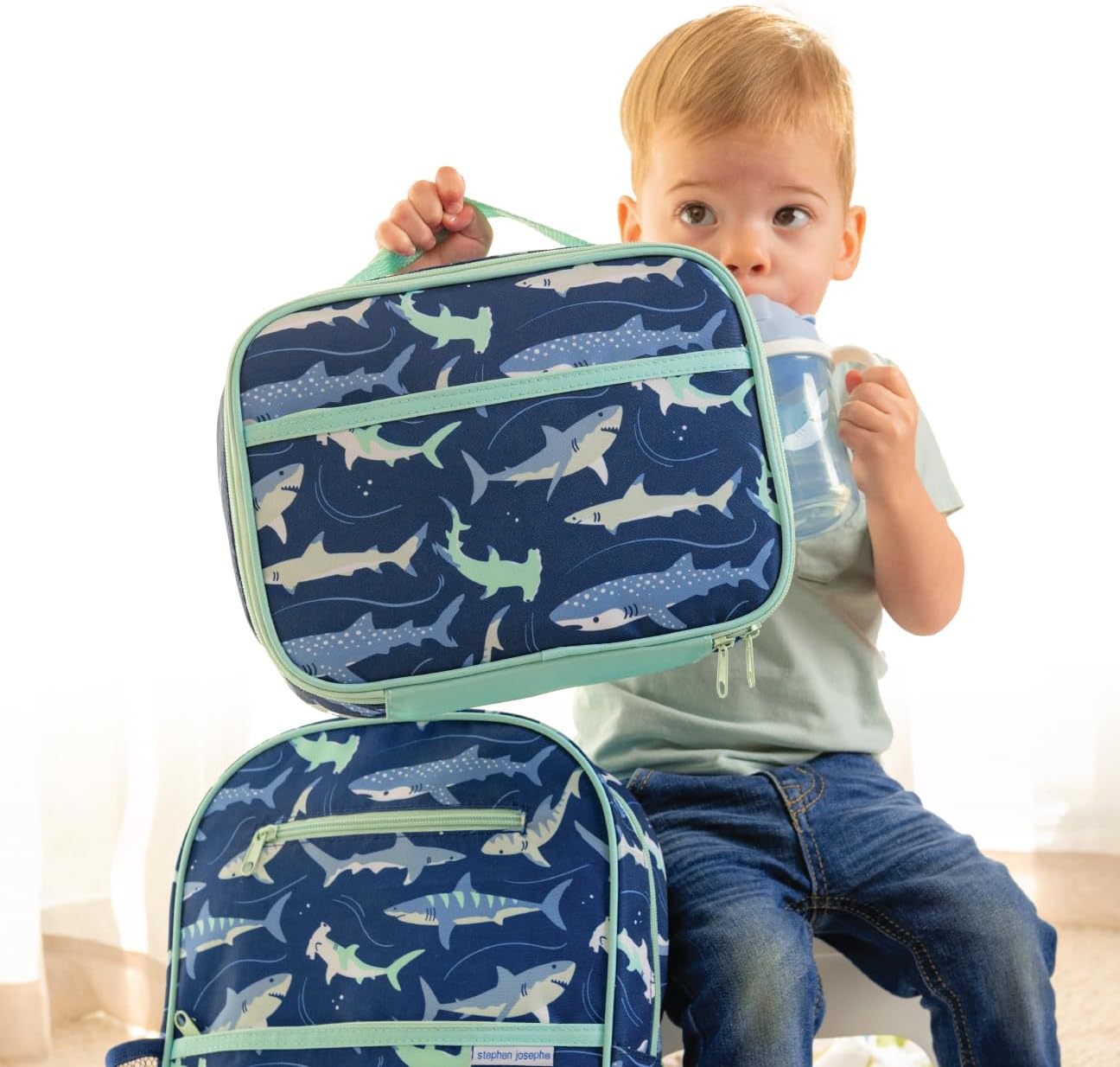 Stephen Joseph, Preschool Insulated Lunchbox for Boy and Girls, Kids Lunchbox Perfect for Early Elementary, Daycare, School Travel, Lunchbox Hot or Cold Snacks & Bento Boxes, Farm - Image 5