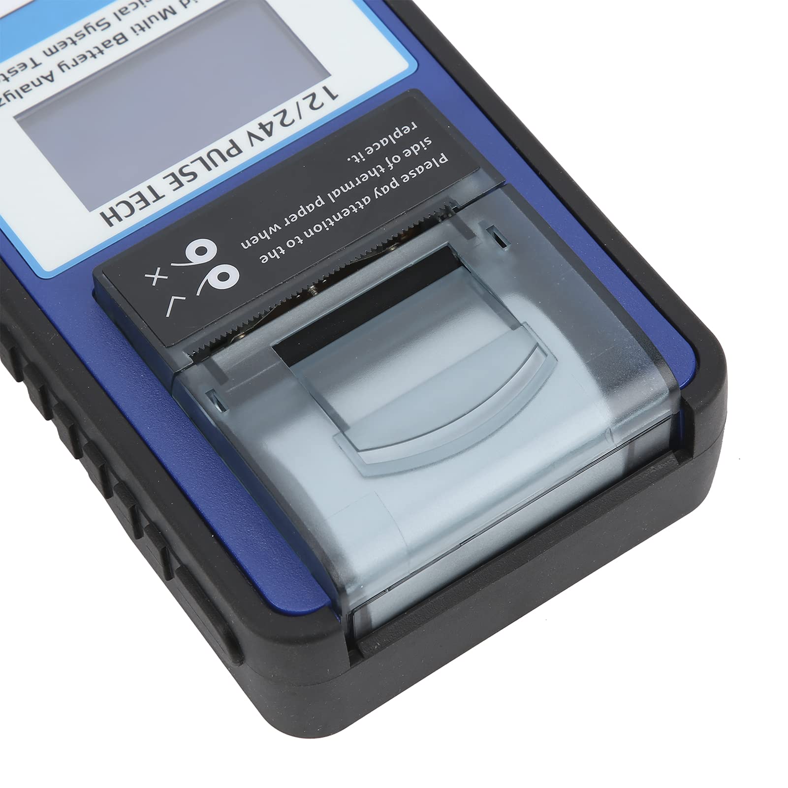 Tester Batteria Auto 12V/24V BT900 LCD con Analizzatore di di Ricarica e Stampante Controllo AGM EFB GEL Avviamento e Carica