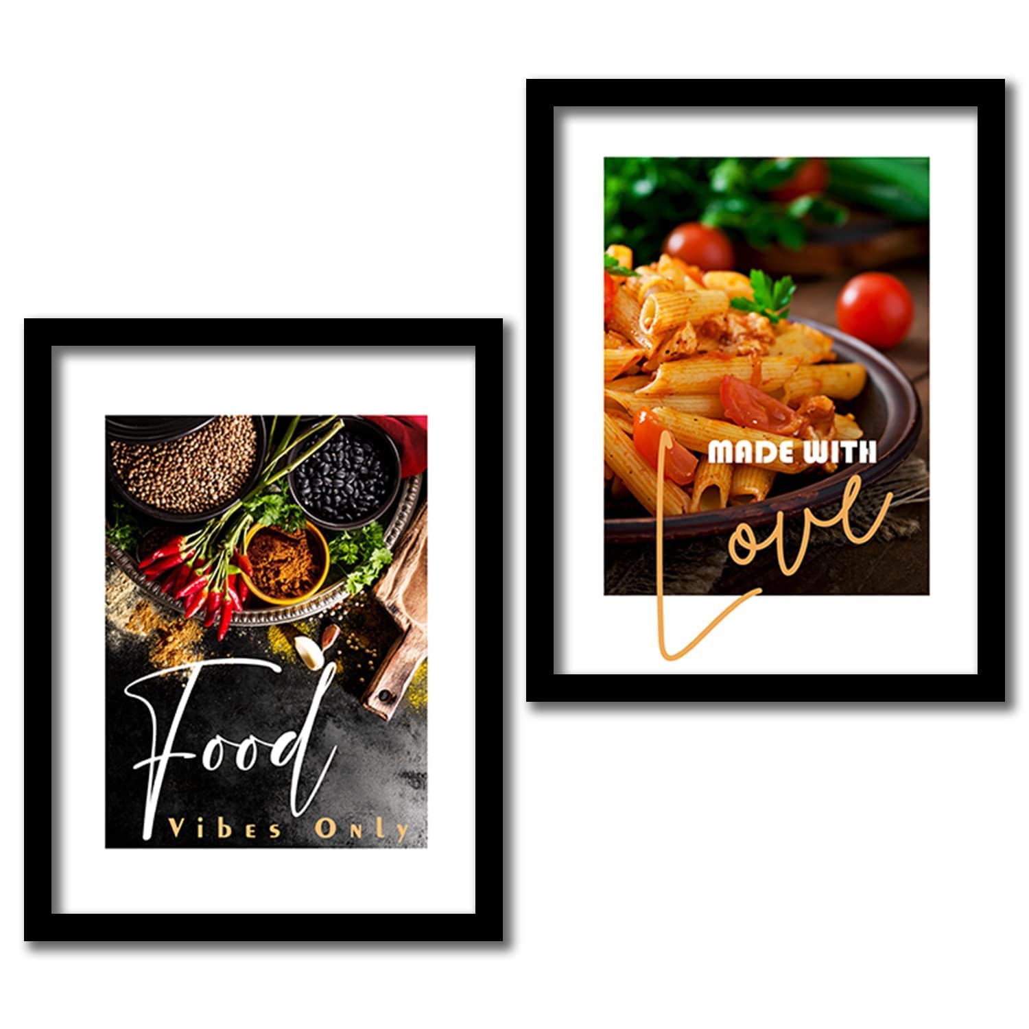 VASL™ Studio Kitchen Quotes Wall Posters for Hotel and Restaurant